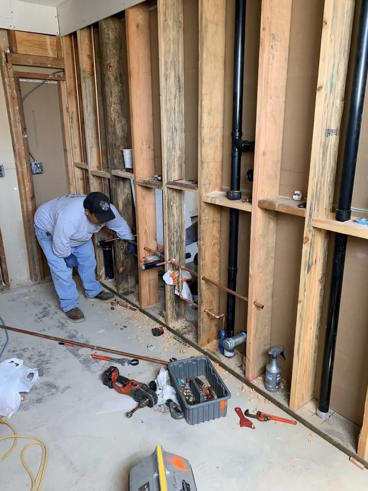 Commercial rough-in plumbing for Gas Line Repair in Holland Patent